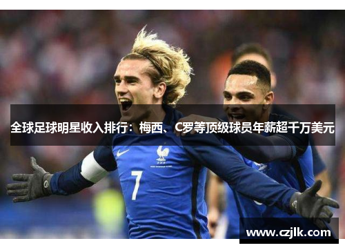 全球足球明星收入排行：梅西、C罗等顶级球员年薪超千万美元